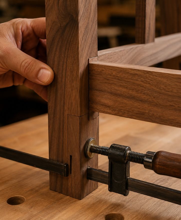 Wood to Wood Joinery detail layout
