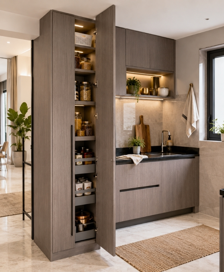 Kitchen, Home Interiors & Storage Applications detail layout