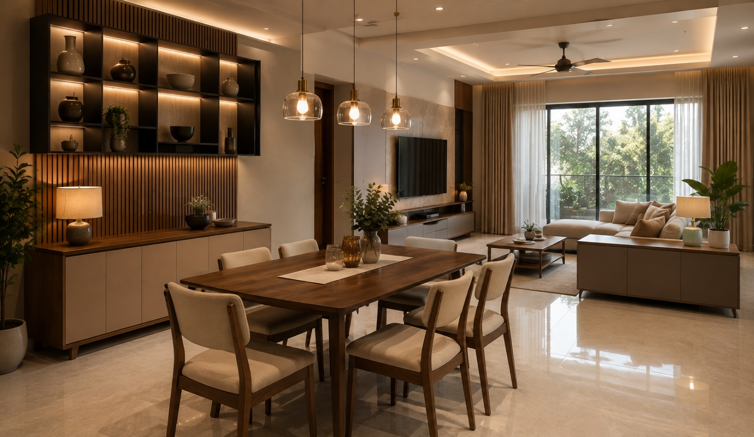 Dining & Living Areas bonding application